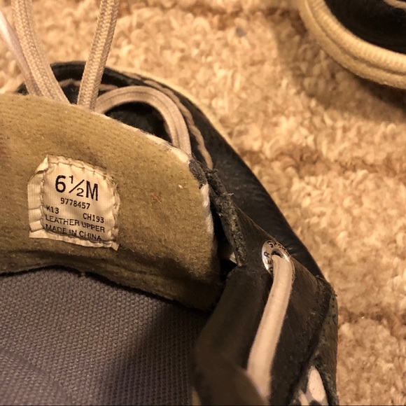 Leather Sperrys - Picture 9 of 9